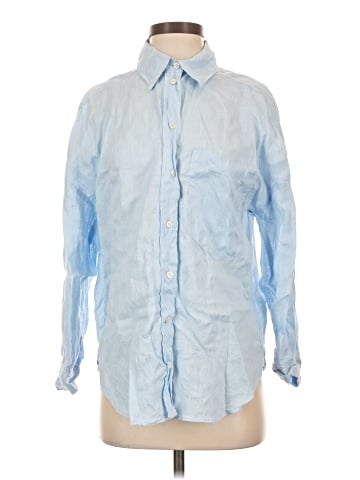 Zara Long Sleeve Button-Down Shirt (view 1)