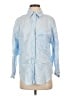 Zara Blue Long Sleeve Button-Down Shirt Size S - photo 1