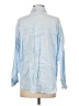 Zara Blue Long Sleeve Button-Down Shirt Size S - photo 2
