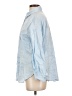 Zara Blue Long Sleeve Button-Down Shirt Size S - photo 5