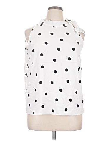 Ann Taylor Factory Sleeveless Blouse (view 1)