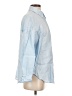 Zara Blue Long Sleeve Button-Down Shirt Size S - photo 4