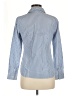 Talbots Stripes Blue Long Sleeve Button-Down Shirt Size 6 - photo 2