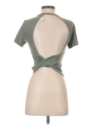 Aerie Short Sleeve Turtleneck (view 2)