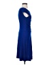 En Focus Studio Solid Blue Casual Dress Size 4 - photo 4