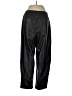 Ann Taylor LOFT 100% Polyester Black Track Pants Size L - photo 2