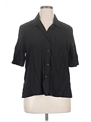 Universal Standard Short Sleeve Blouse (view 1)