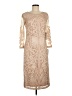 JS Collections 100% Polyester Tan Cocktail Dress Size 6 - photo 1