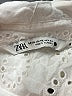 Zara Ivory Long Sleeve Button-Down Shirt Size XXL - photo 7