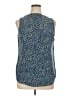 Apt. 9 100% Polyester Blue Sleeveless Blouse Size XL - photo 1