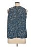 Apt. 9 100% Polyester Blue Sleeveless Blouse Size XL - photo 2