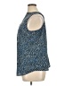 Apt. 9 100% Polyester Blue Sleeveless Blouse Size XL - photo 5