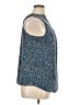 Apt. 9 100% Polyester Blue Sleeveless Blouse Size XL - photo 4