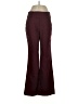 Unbranded Solid Burgundy Dress Pants Size S - photo 1