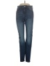 White House Black Market Solid Blue Jeans Size XS - photo 1