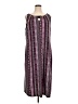Catherines Print Purple Casual Dress Size 1X - photo 1