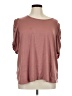 Max Studio Brown 3/4 Sleeve T-Shirt Size 1X - photo 1