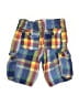 Boden Plaid Blue Cargo Shorts Size 8 - photo 2
