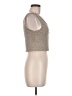 Unbranded Silver Tan Sleeveless Top Size M - photo 4