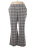 Cato Plaid Gray Dress Pants Size 22 - photo 1