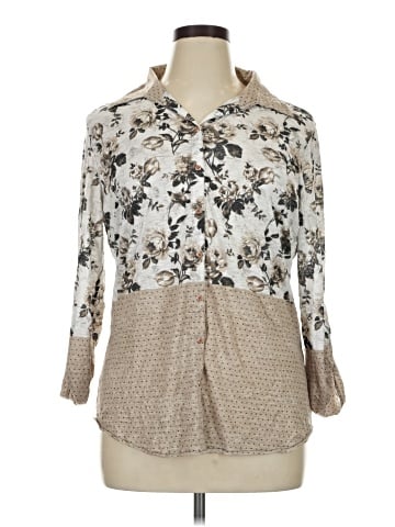 David Cline 3/4 Sleeve Blouse (view 1)