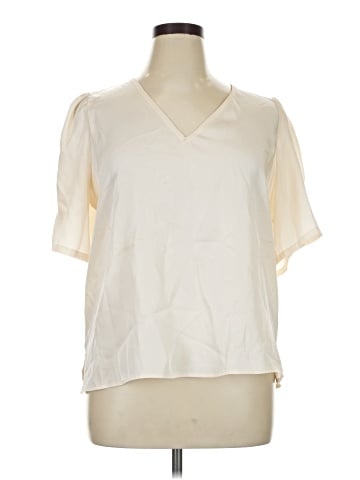 DKNY Short Sleeve Blouse (view 1)