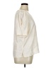 DKNY 100% Polyester Ivory Short Sleeve Blouse Size XL - photo 4