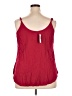 Torrid Red Tank Top Size 2X Plus (2) - photo 2