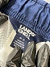 Lands' End 100% Polyester Color Block Blue Board Shorts Size 10 - 12 - photo 3