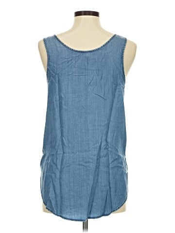 Mudd Sleeveless Button-Down Shirt (view 2)