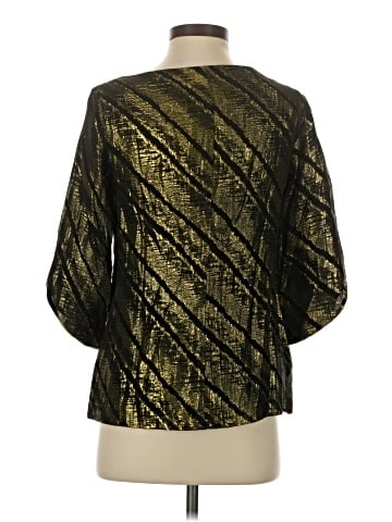 Trina Turk 3/4 Sleeve Silk Top (view 2)