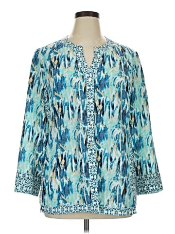 Zozo 3/4 Sleeve Blouse (view 1)