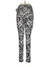Just Cozy Print Black Leggings Size Med - Lg - photo 2
