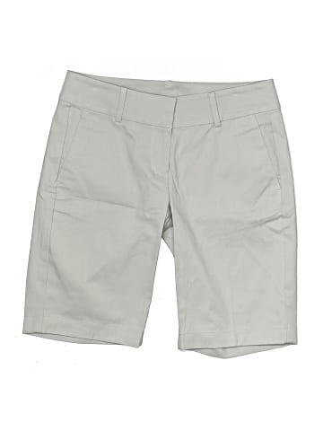 Ann Taylor Khaki Shorts (view 1)