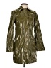 Topshop 100% Polyester Green Raincoat Size 2 - photo 1
