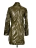 Topshop 100% Polyester Green Raincoat Size 2 - photo 2