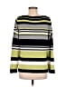 Carolyn Taylor Stripes Green Pullover Sweater Size M - photo 2