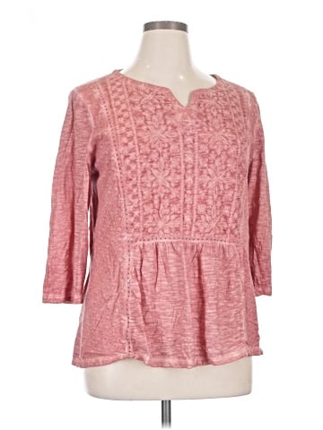 Style&Co 3/4 Sleeve Blouse (view 1)