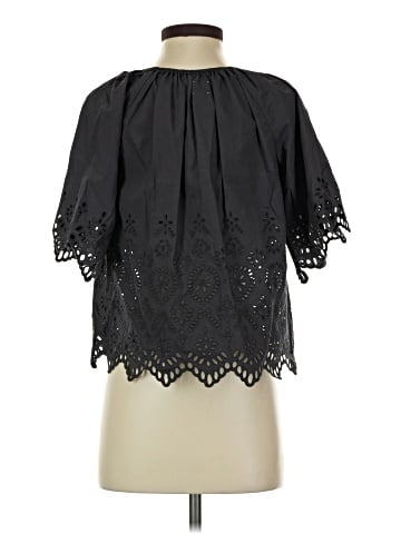 La Vie Rebecca Taylor Short Sleeve Blouse (view 2)