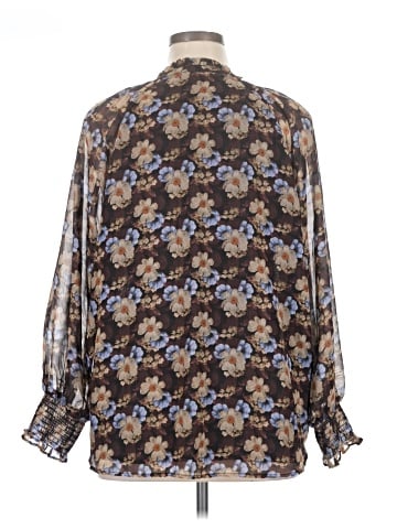 Philosophy Republic Clothing Long Sleeve Blouse (view 2)