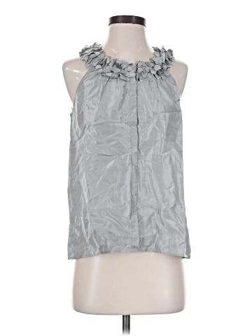 J.Crew Sleeveless Silk Top (view 1)