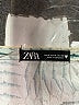 Zara Chevron-herringbone Blue Shorts Size M - photo 3