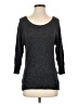 7 For All Mankind Metallic Gray Pullover Sweater Size XS - photo 1