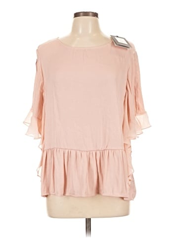 Who What Wear 3/4 Sleeve Blouse (view 1)