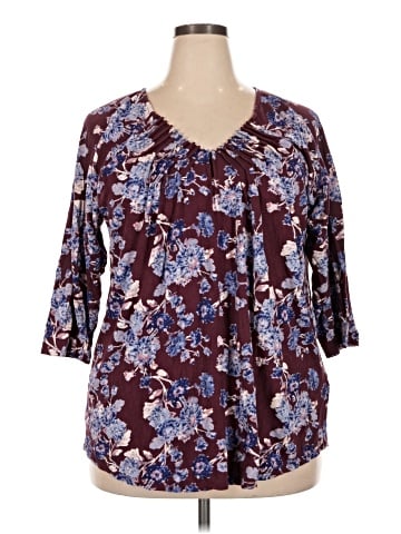 Lucky Brand 3/4 Sleeve Blouse (view 1)