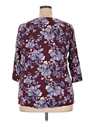 Lucky Brand 3/4 Sleeve Blouse (view 2)
