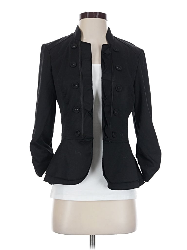 Pre-owned Maurices Blazer Jacket In Black