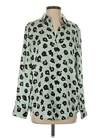 Equipment Long Sleeve Blouse (view 1)