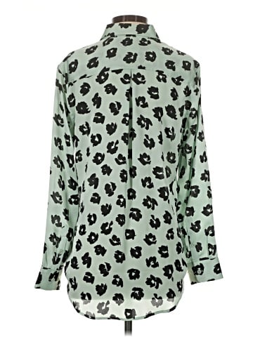 Equipment Long Sleeve Blouse (view 2)