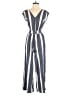Roxy Stripes Gray Jumpsuit Size XS - photo 1